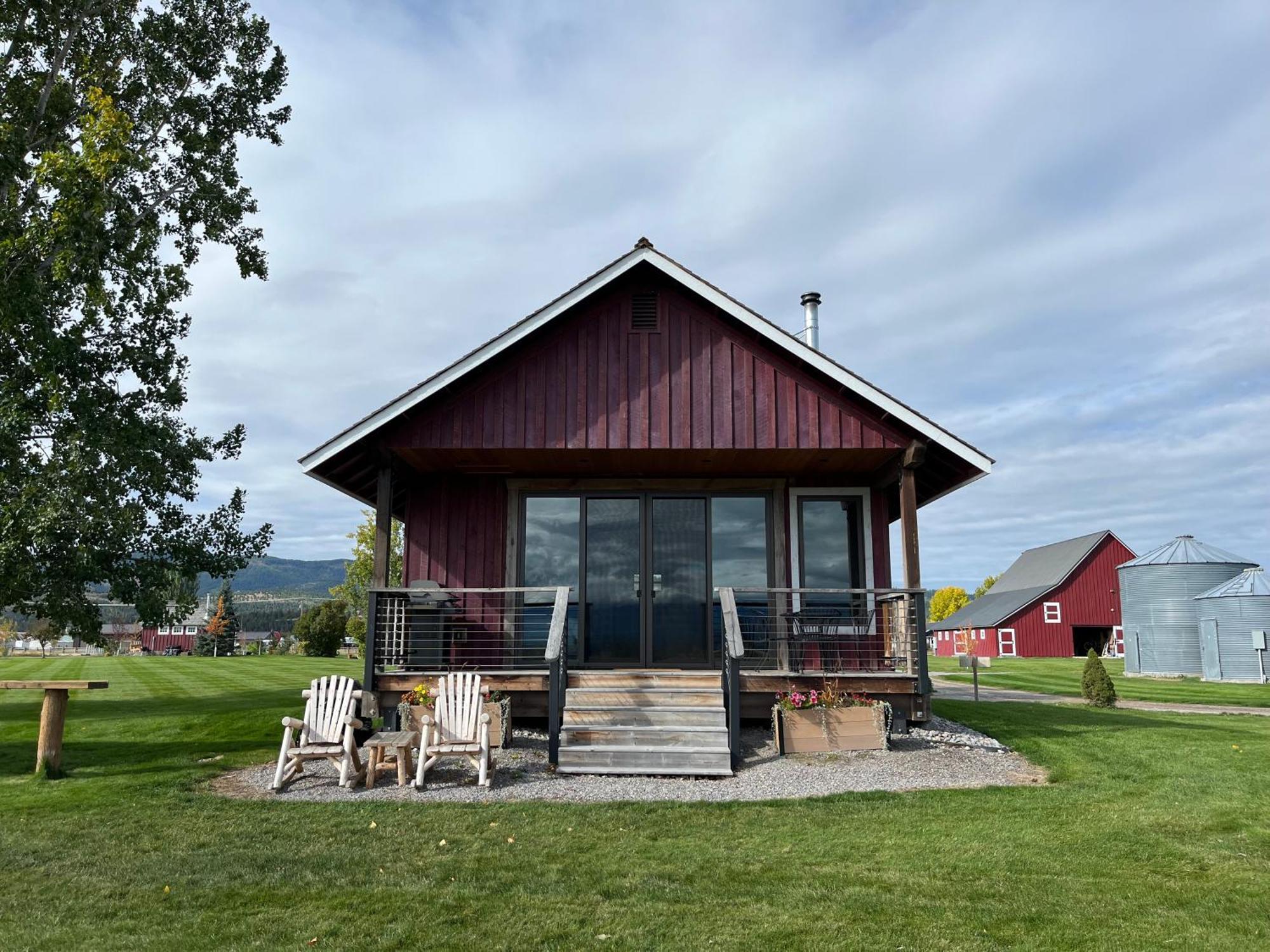New Cabin With Spectacular Views Of Flathead Lake. Somers Zewnętrze zdjęcie