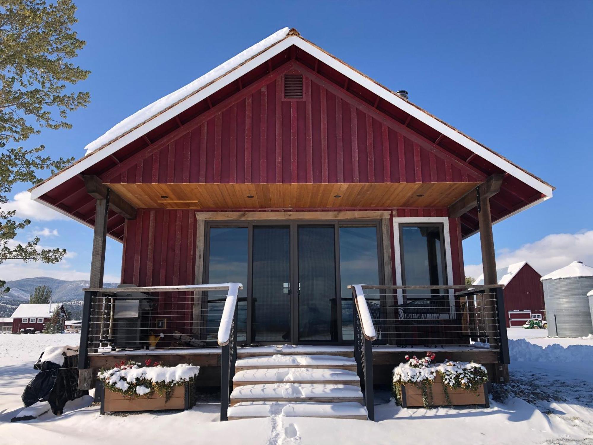 New Cabin With Spectacular Views Of Flathead Lake. Somers Zewnętrze zdjęcie