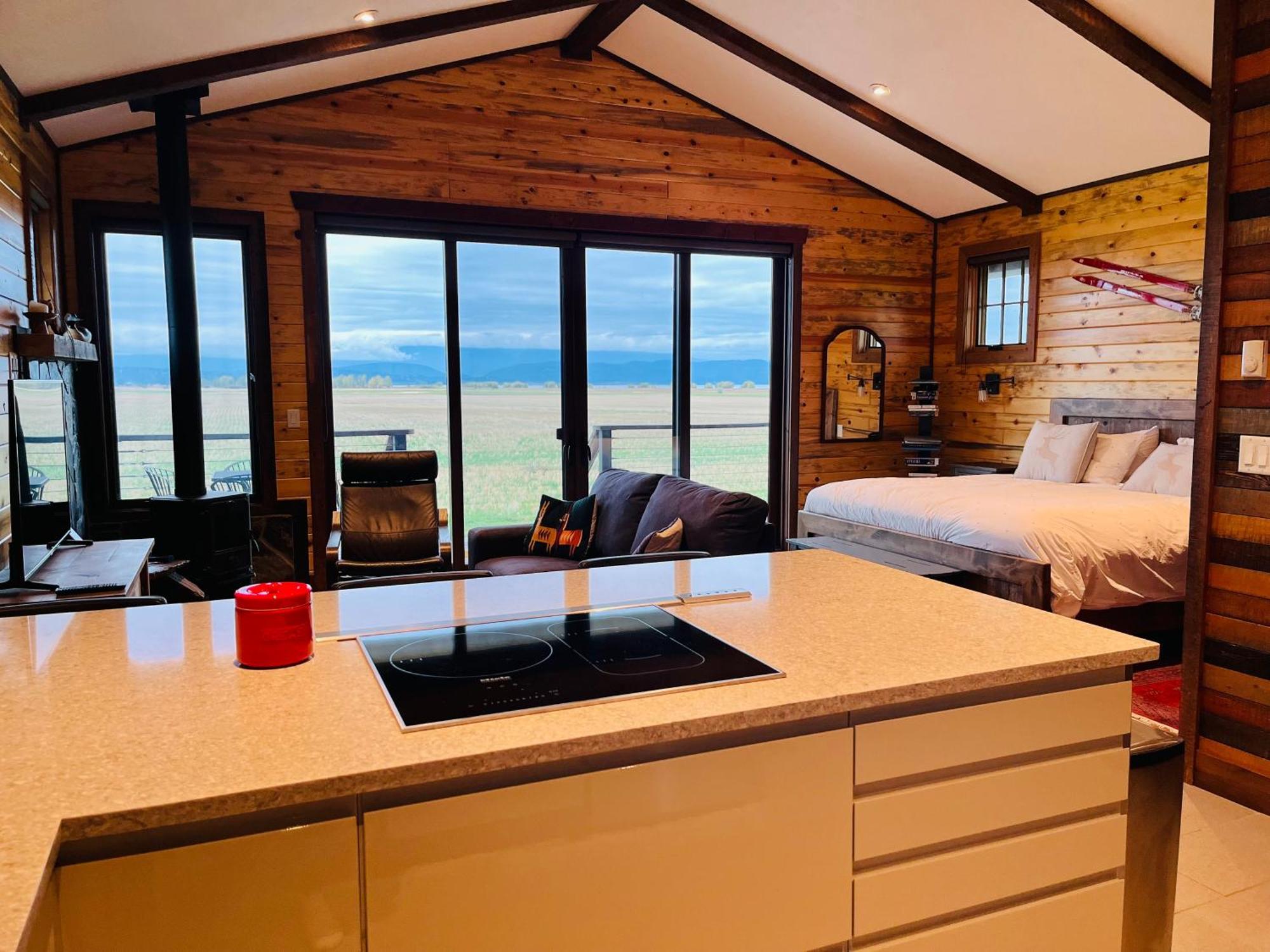 New Cabin With Spectacular Views Of Flathead Lake. Somers Zewnętrze zdjęcie