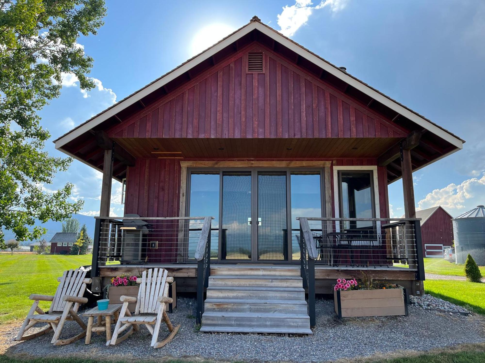 New Cabin With Spectacular Views Of Flathead Lake. Somers Zewnętrze zdjęcie